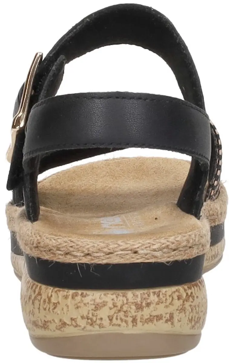 Rieker Sandalen zwart Synthetisch - Dames - Maat 41 - afbeelding 4 van 6