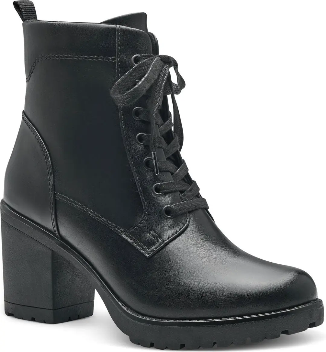 Marco Tozzi Dames Enkellaarsje 2-25204-41 001 F-breedte Maat: 36 EU