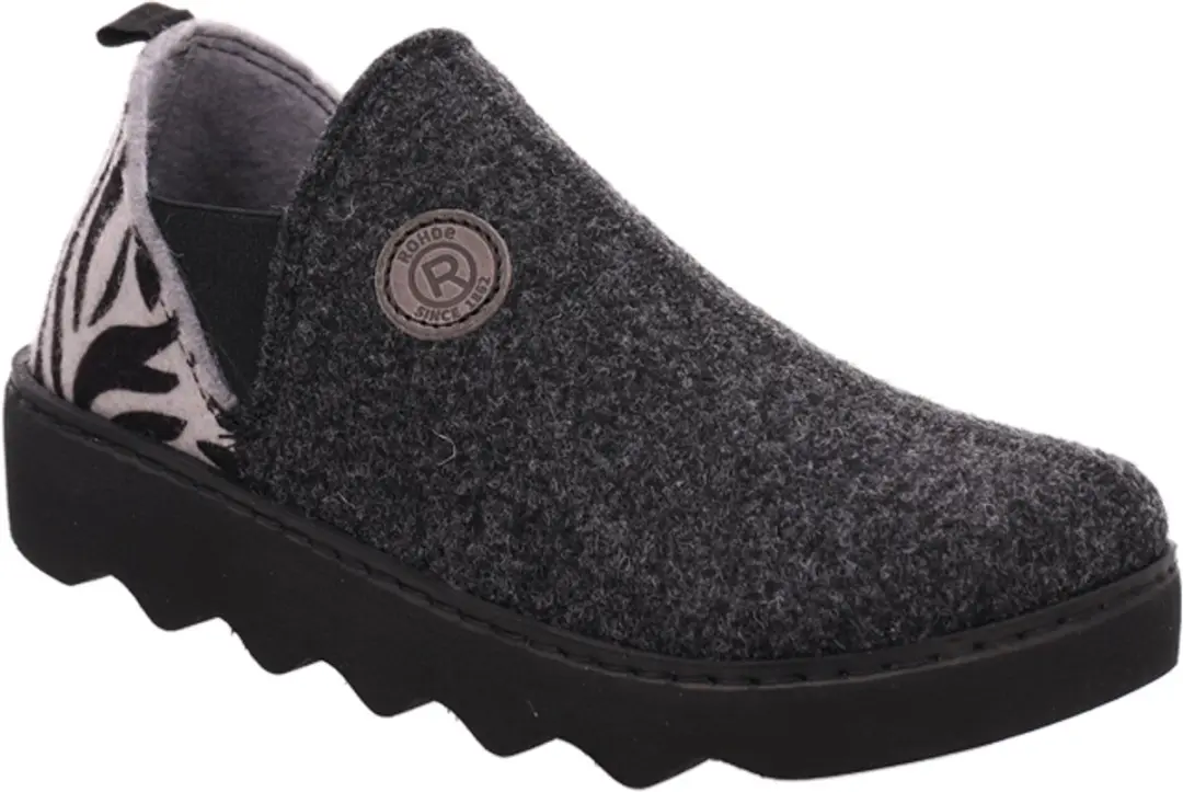 Rohde Olbia Pantoffel 6106.82 - Grijs/Combi - afbeelding 6 van 6