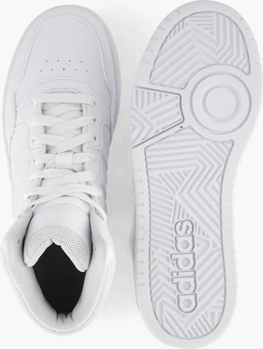 adidas Hoops Mid LWO39 Sportschoenen - Wit - 38 2/3 - afbeelding 3 van 6
