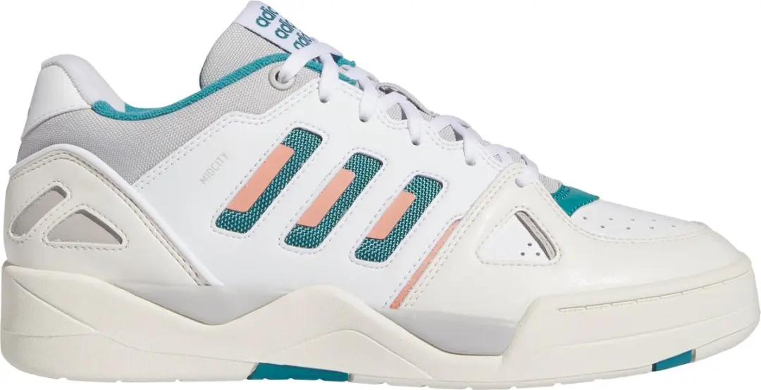 adidas Midcity Low NJM38 Heren Sportschoenen - Wit - afbeelding 4 van 6