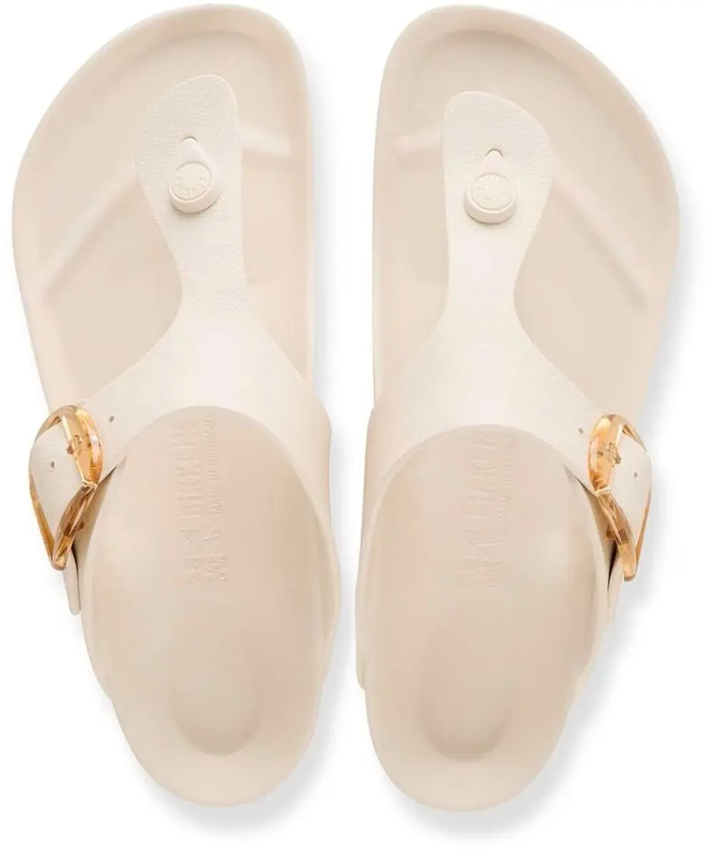 Birkenstock Slipper Gizeh Big Buckle EVA 1031366 Eggshell Normaal