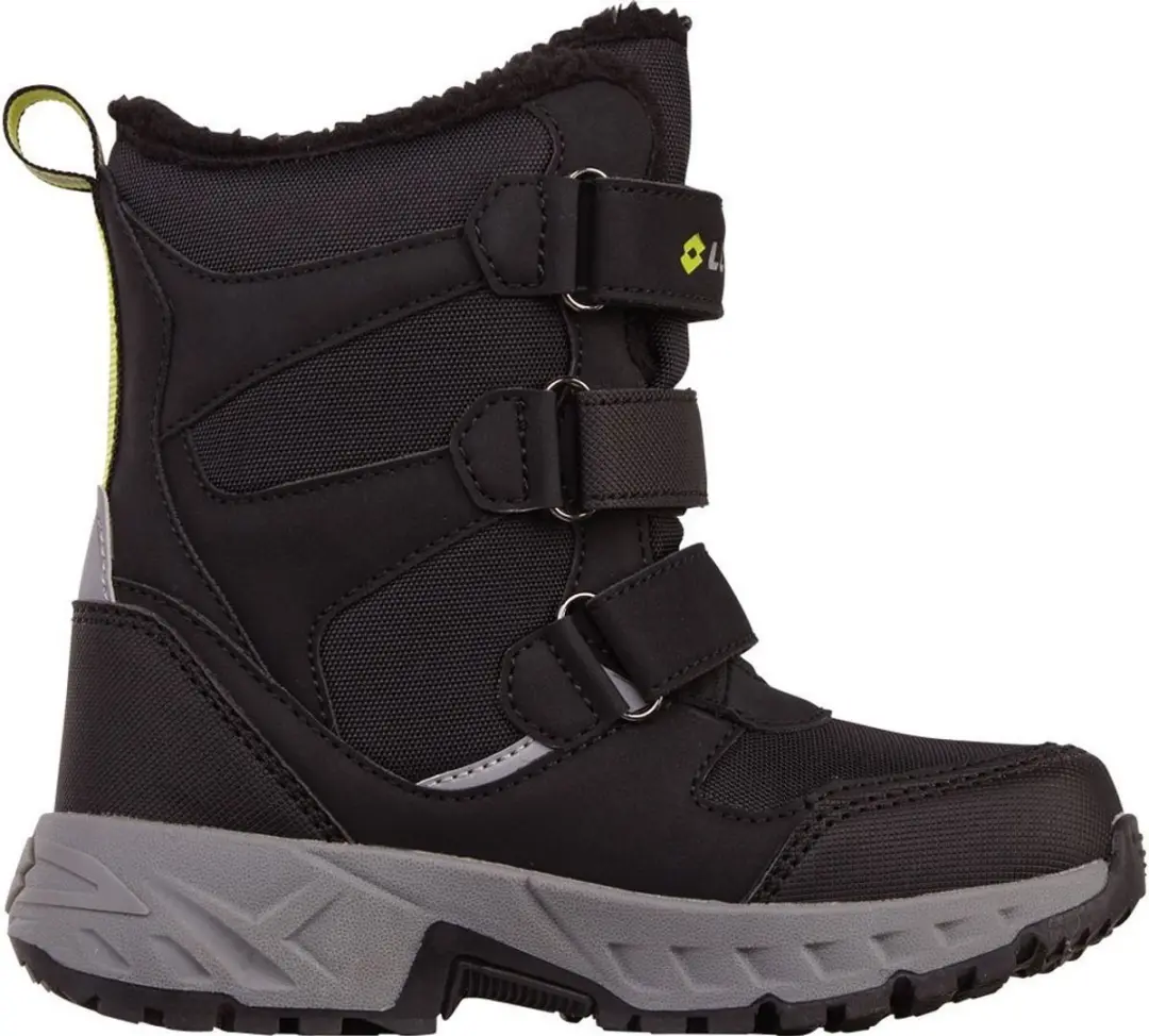 Lotto Pinecreek Tex K Kinderwinterschoenen 29 - Black/Silver - afbeelding 2 van 6