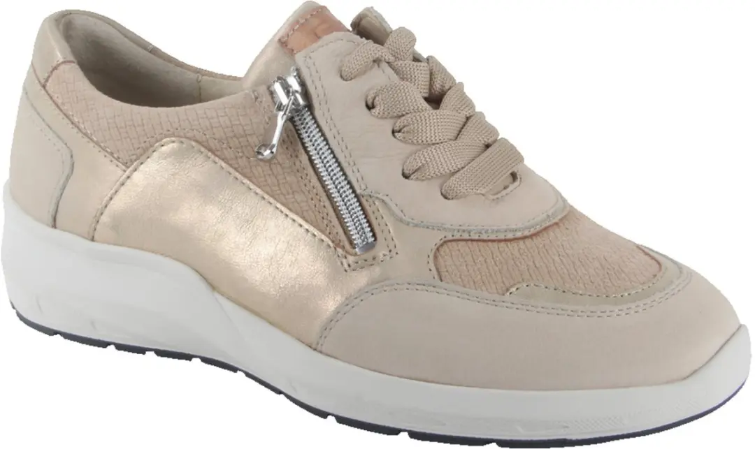 Waldlaufer 831004-500-698 dames veterschoenen sportief maat 38 (5) beige