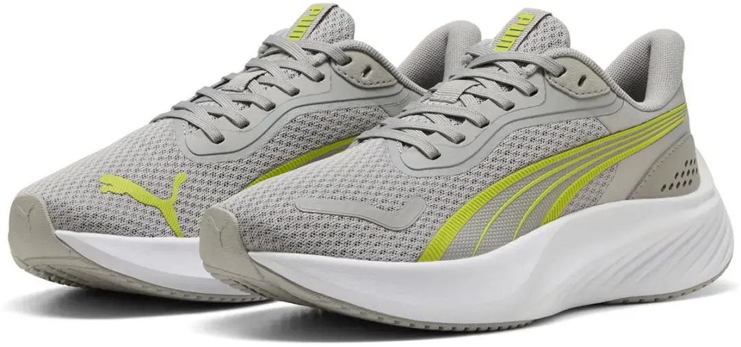 PUMA Pounce Lite Jr kindersportschoenen 401512 06 Gray Lime