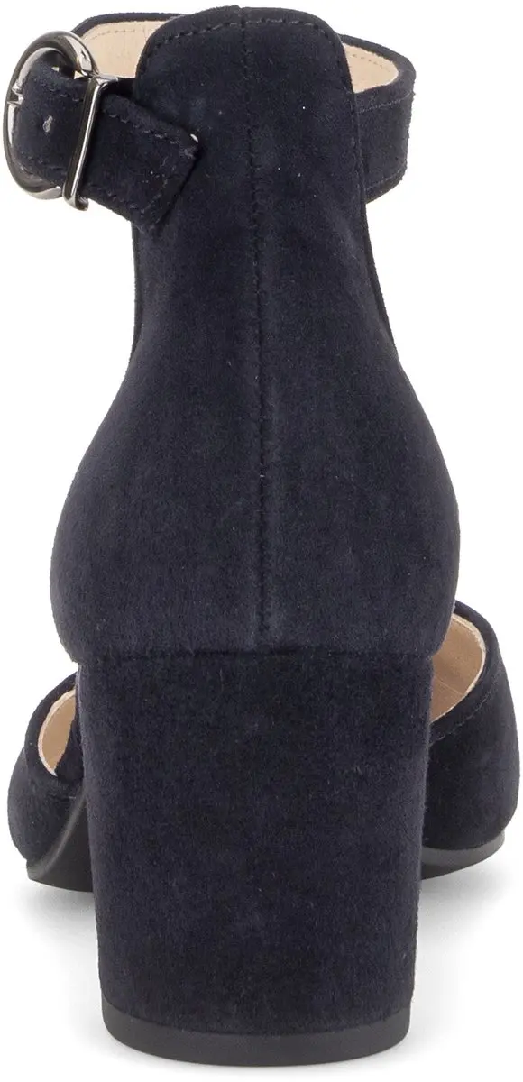 Gabor Blauw Nubuck Damespump 40 - afbeelding 4 van 6