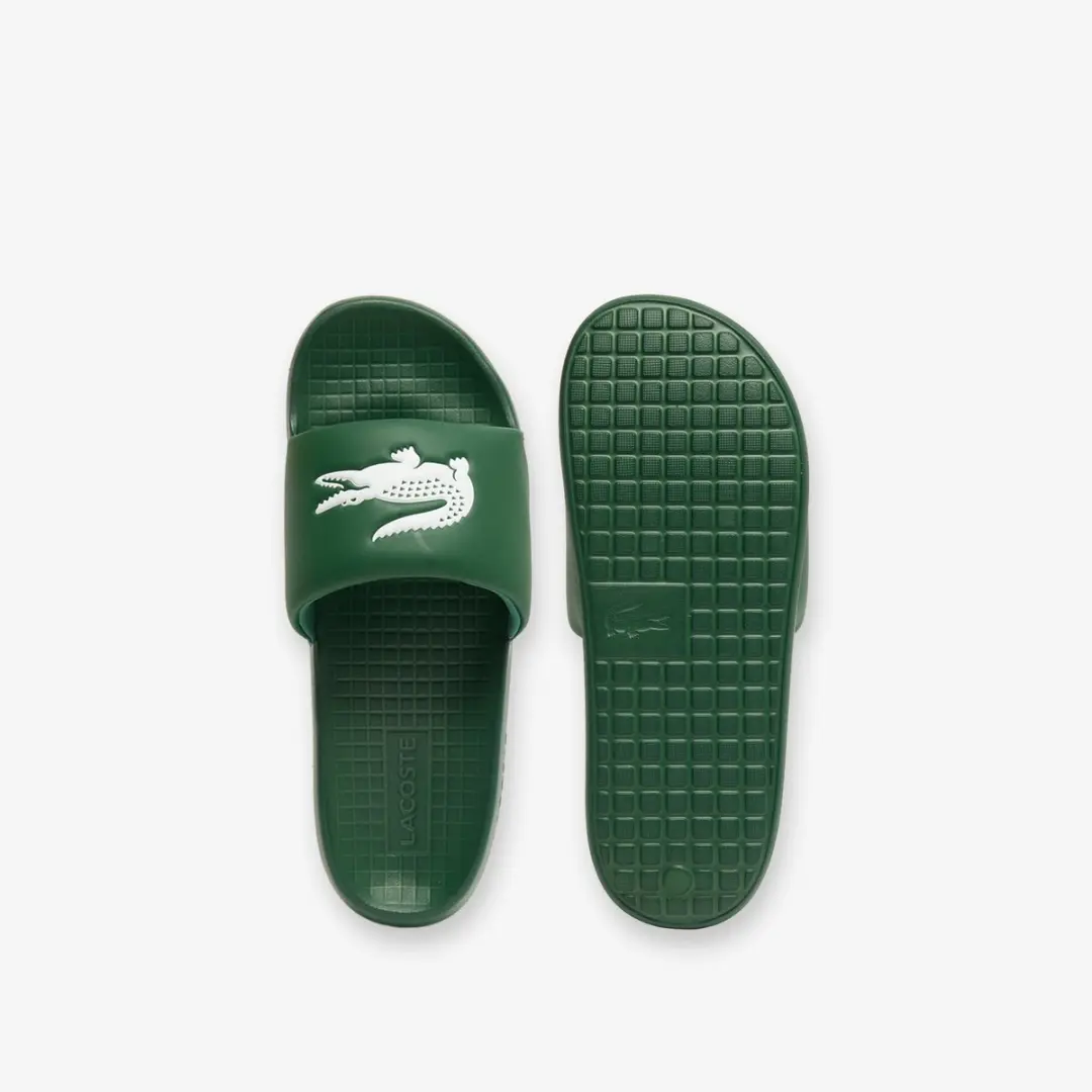 Lacoste SERVE SLIDE 1.0 126 1 CMA DK GRN/WHT Heren Slippers