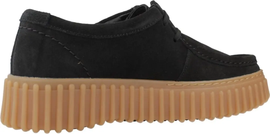 CLARKS Schnürschuhe Torhill Bee Black Sde