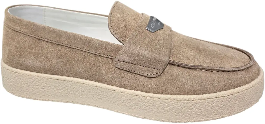 Antony Morato MMFW01890 LE300005 Instappers Bruin Suede Heren