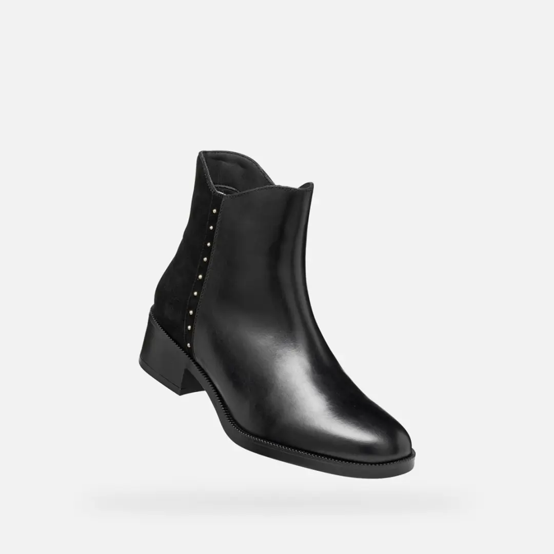 Geox Camexia Dames Schoenen - 39 - Zwart