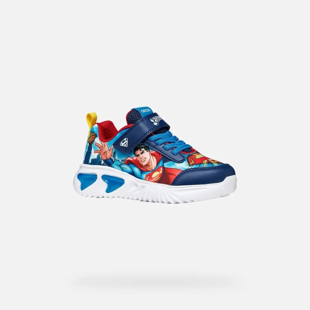Geox Assister Jongens Schoenen - Maat 32 - Marineblauw/Lichtblauw - afbeelding 6 van 6