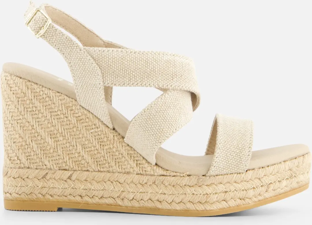 Toni Pons Afra Espadrilles beige Textiel