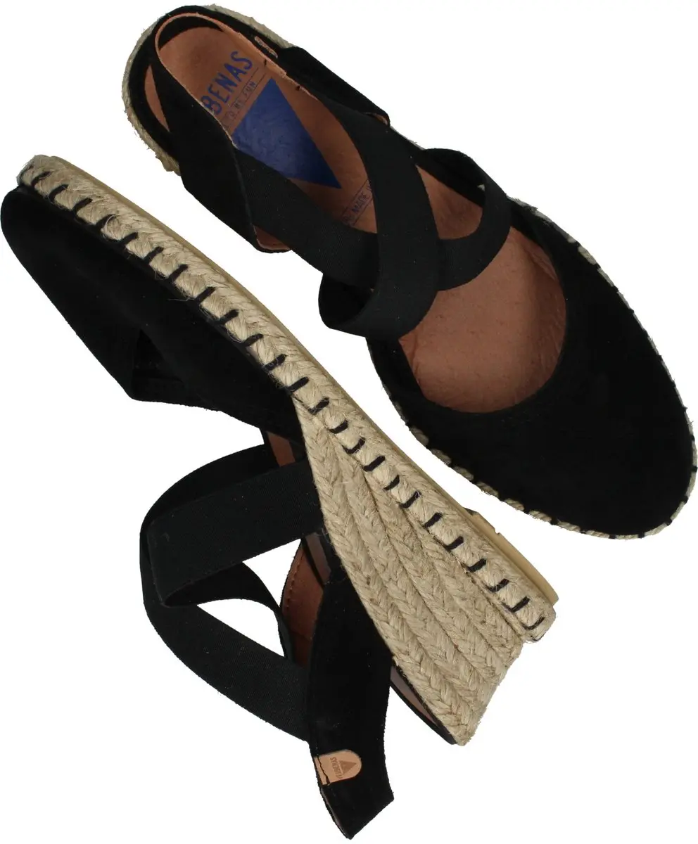 Verbenas Mila Sandalen - Zwart - Maat 39 - afbeelding 4 van 6