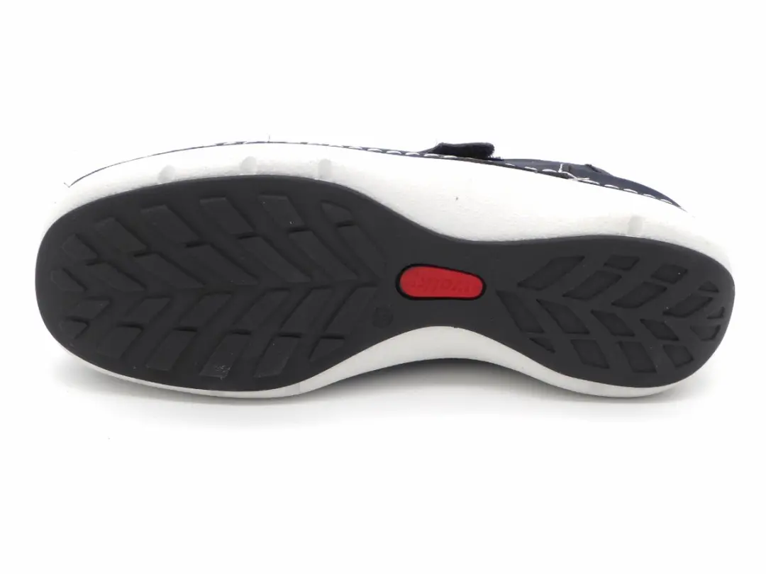 Wolky Dames Comfortschoenen Rolling Sun 07204 - Blauw - afbeelding 5 van 6