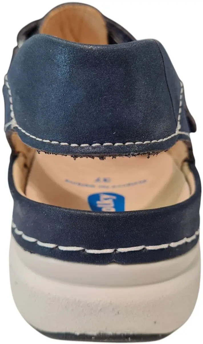 Wolky Dames Comfortschoenen Rolling Sun 07204 - Blauw - afbeelding 3 van 6