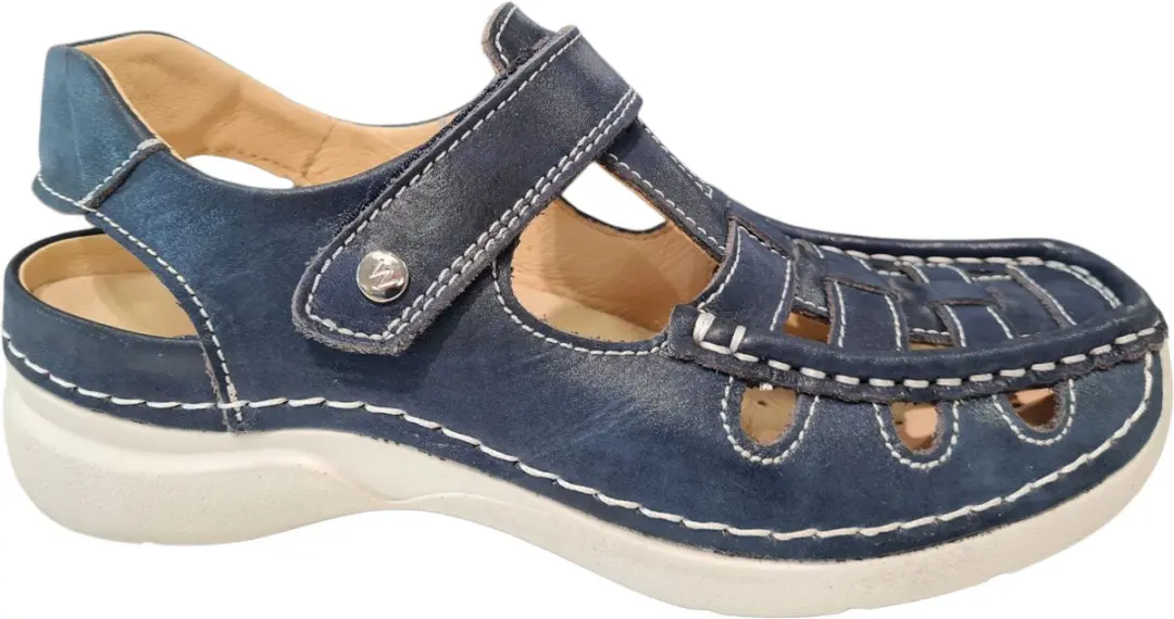 Wolky Dames Comfortschoenen 07204 Rolling Sun Blauw