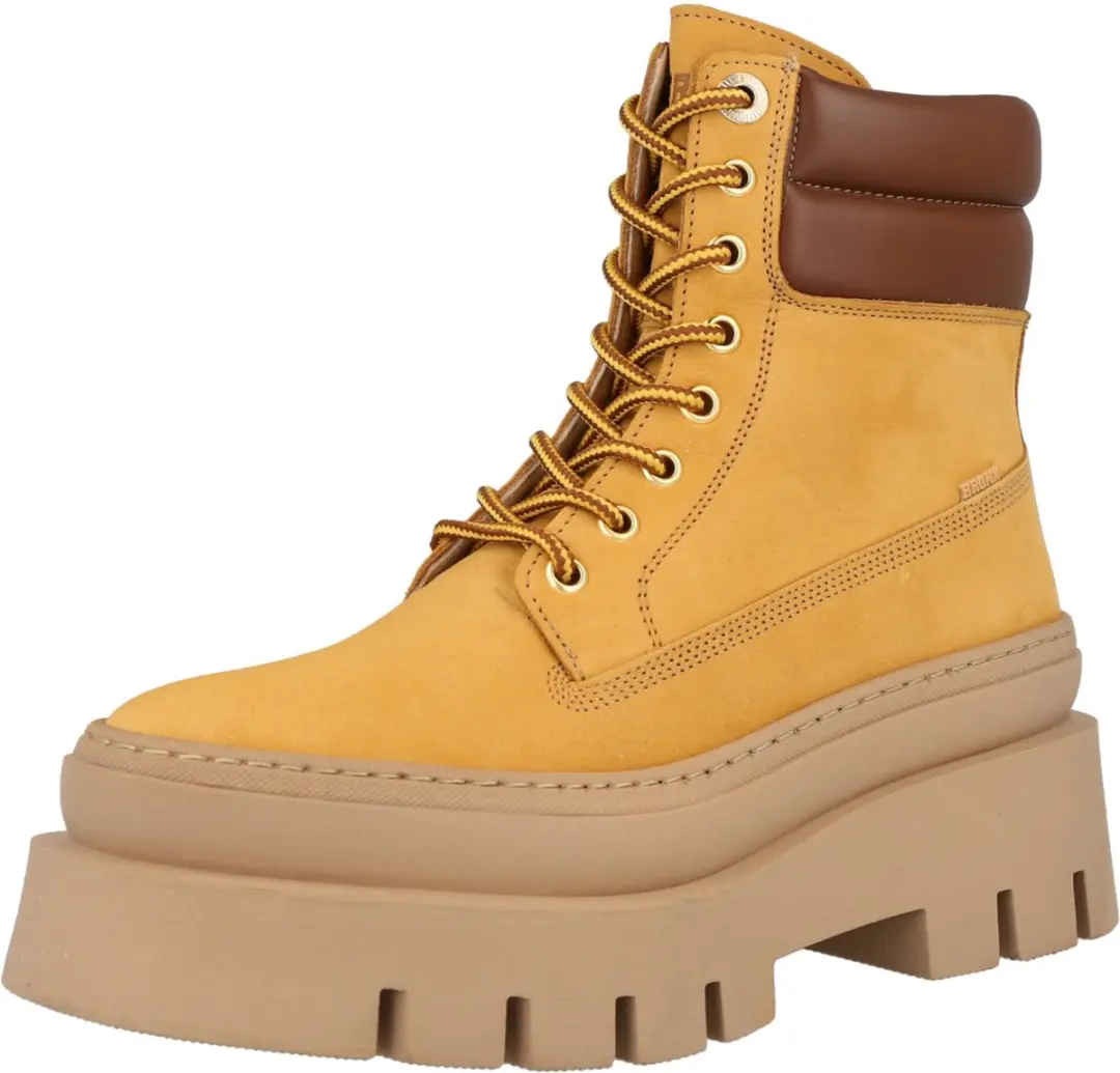 Bronx veterlaarsjes Cognac-38