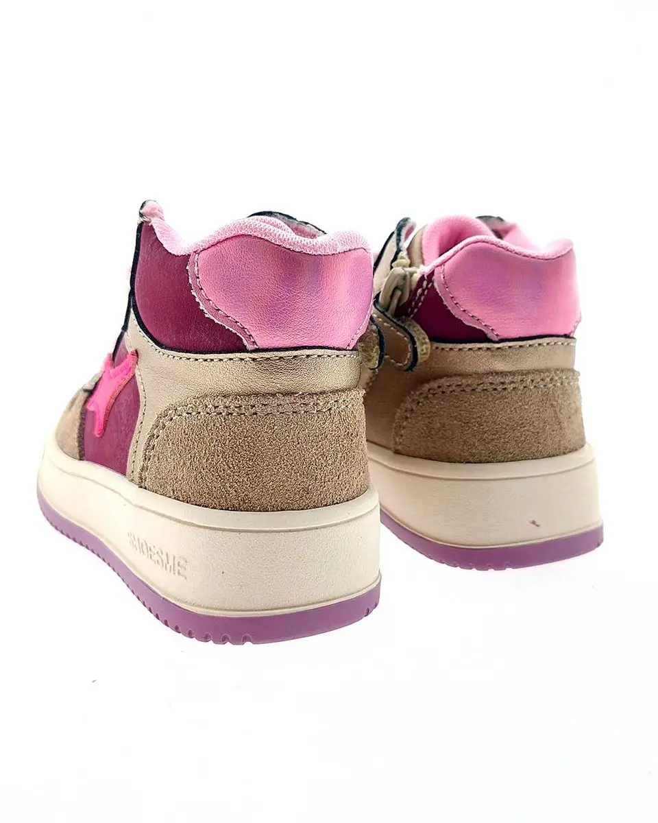 Shoesme No25w006 Sneakers - Meisjes - Roze - Maat 27 - afbeelding 4 van 6