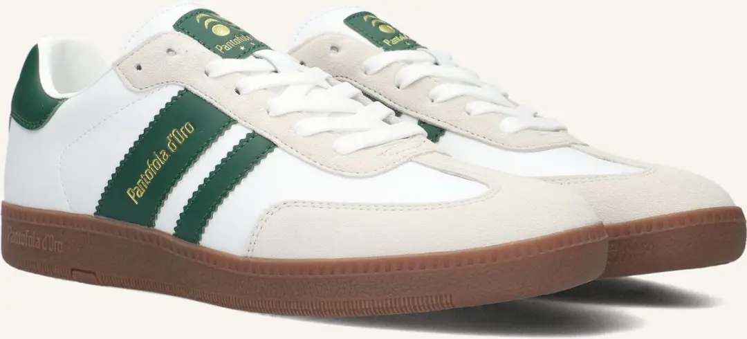 Pantofola d'Oro Ballare Sneakers Bomber - Wit Suede - Maat 44 - afbeelding 6 van 6