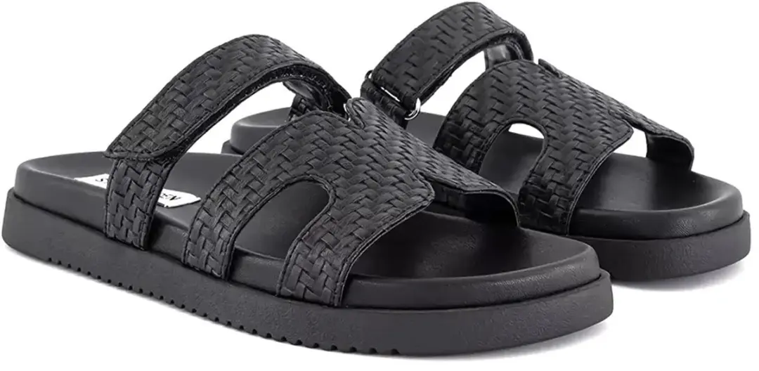 Steve Madden Missile Damessandalen 38 - Black Emboss