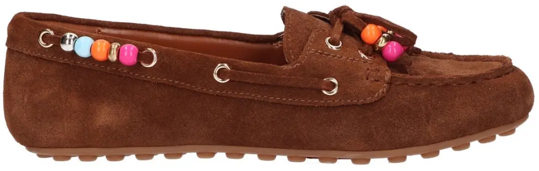 La Strada Loafer Cognac Suede