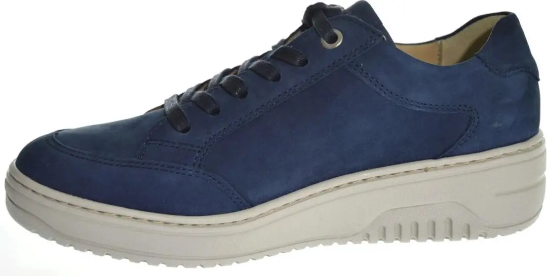 Hartjes Dames Veterschoenen 162.1703/20 - Blauw - Maat 38