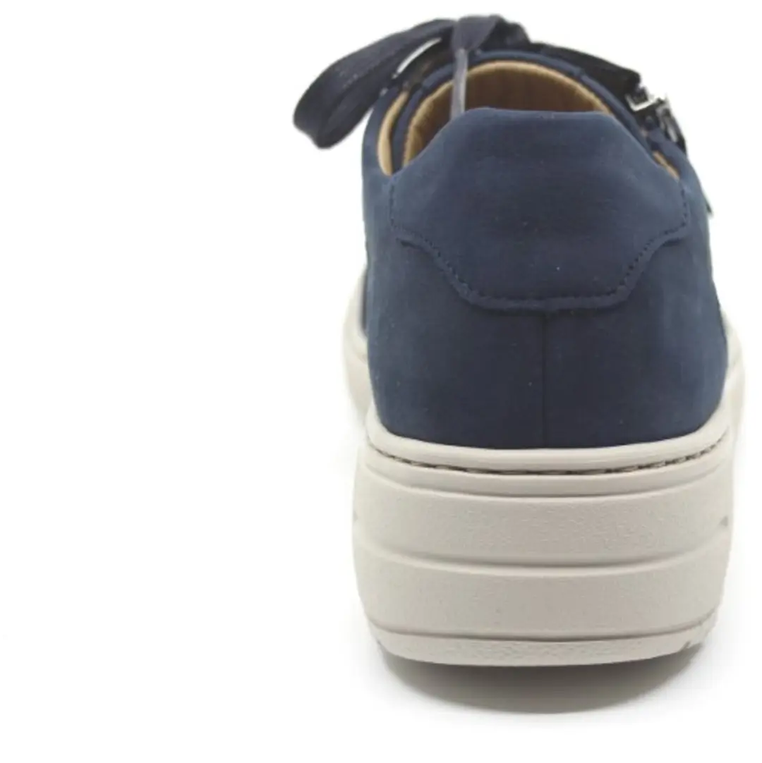 Hartjes Dames Veterschoenen 162.1703/20 - Blauw - Maat 38