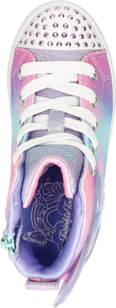 Skechers Twinkle Toes Meisjes Sneaker 314450L-LVMT - Paars - afbeelding 6 van 6