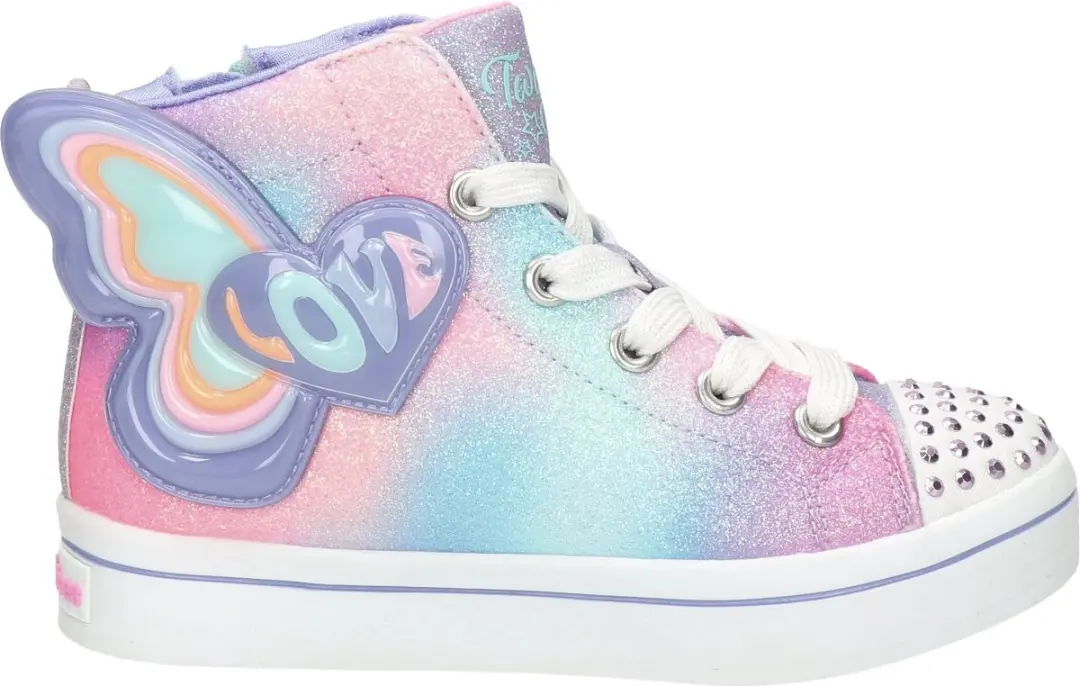 Skechers Twinkle Toes Meisjes Sneaker 314450L-LVMT - Paars - afbeelding 5 van 6