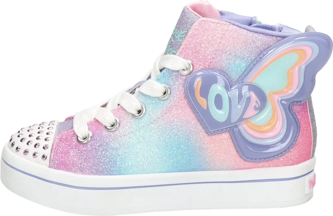 Skechers Twinkle Toes Meisjes Sneaker 314450L-LVMT - Paars - afbeelding 3 van 6