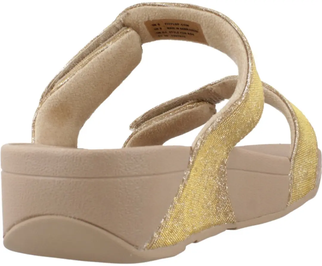FitFlop Lulu Adjustable Slippers - Dames 40 - Goud - afbeelding 5 van 6
