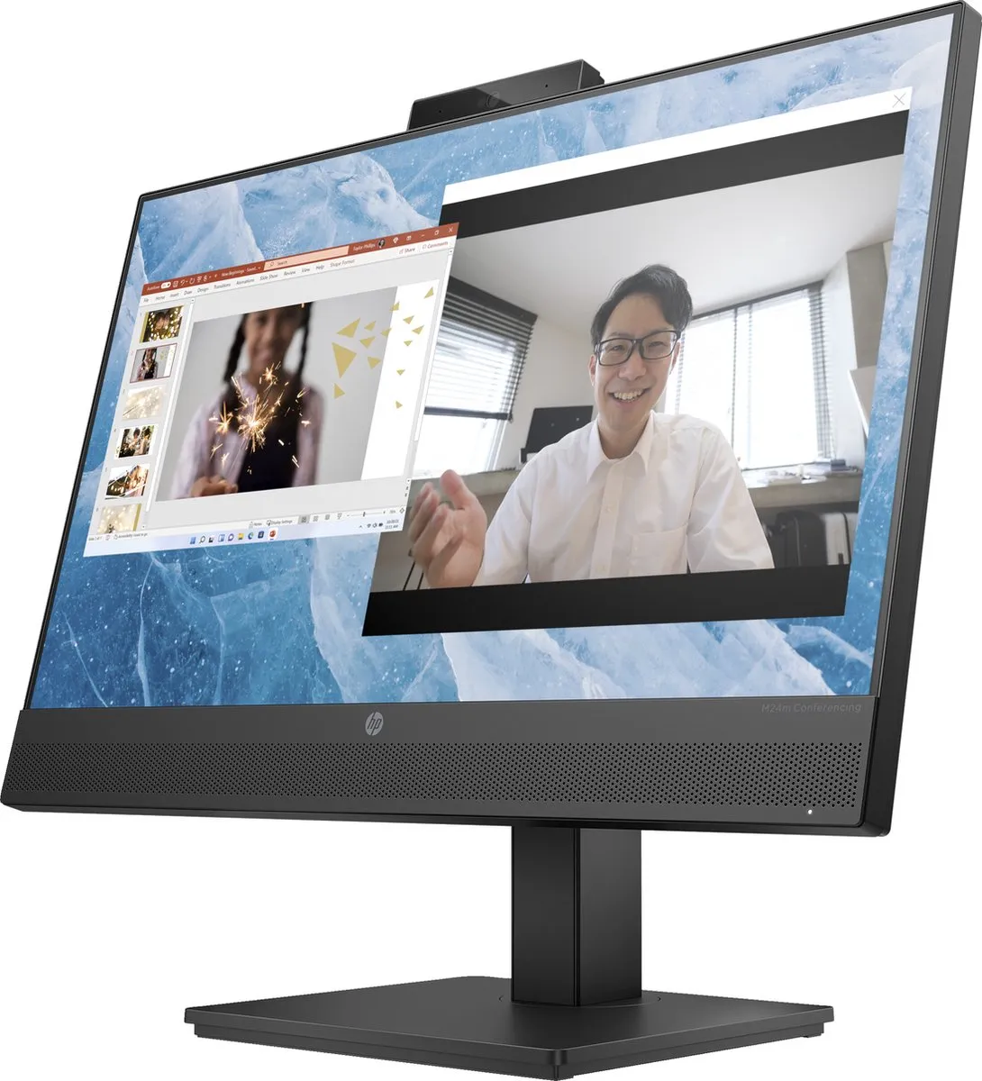 HP M24m Conferencing Monitor - 24" - USB-C 65W