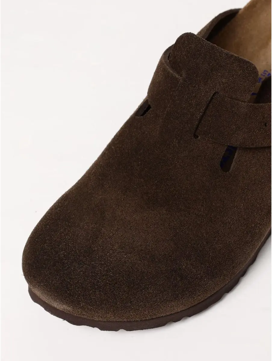 Birkenstock Boston VL WB Unisex Clogs - Mocca - Maat 42