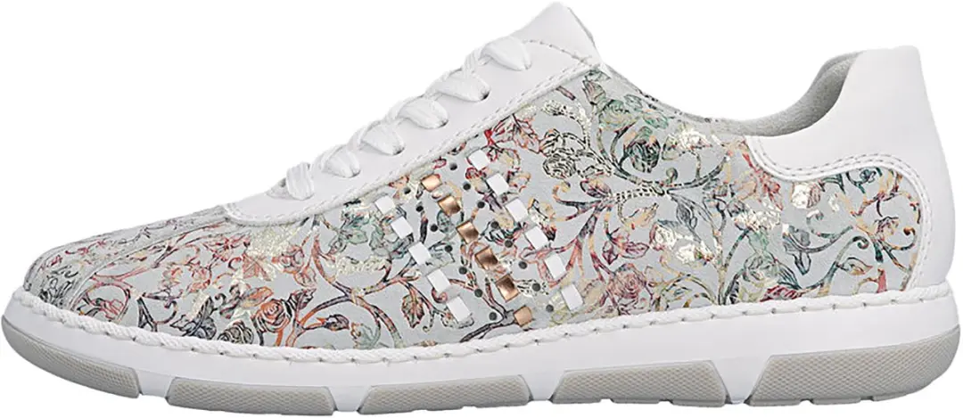 Rieker Lage Leren Sneakers Mirror - 37