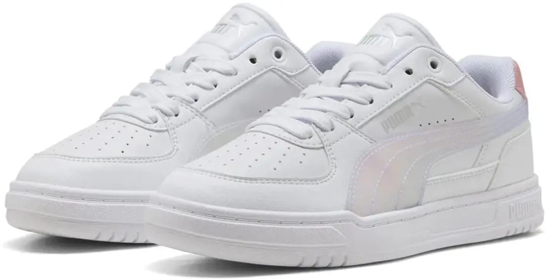 PUMA Caven III Holo Meisjes Sneaker - Wit - afbeelding 3 van 6