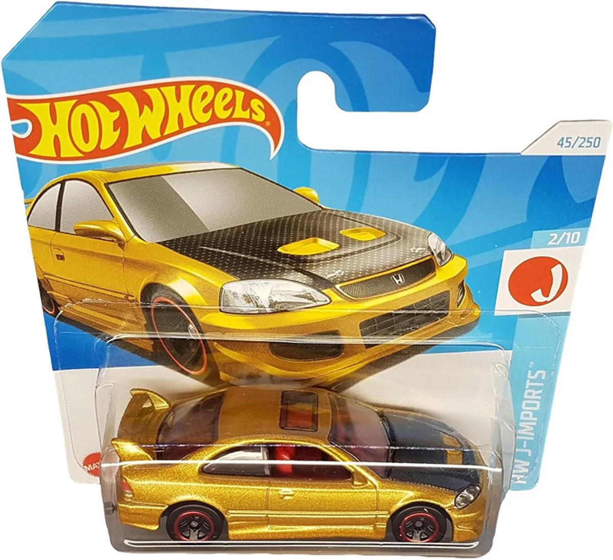 Hot Wheels Honda Civic Si Gold HWJ-IMPORTS 21A