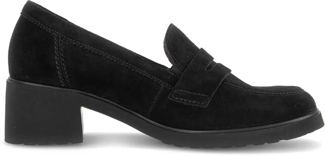 Gabor Suede Blok Hakje 6536 5 - Zwart - Maat 39 - afbeelding 3 van 6