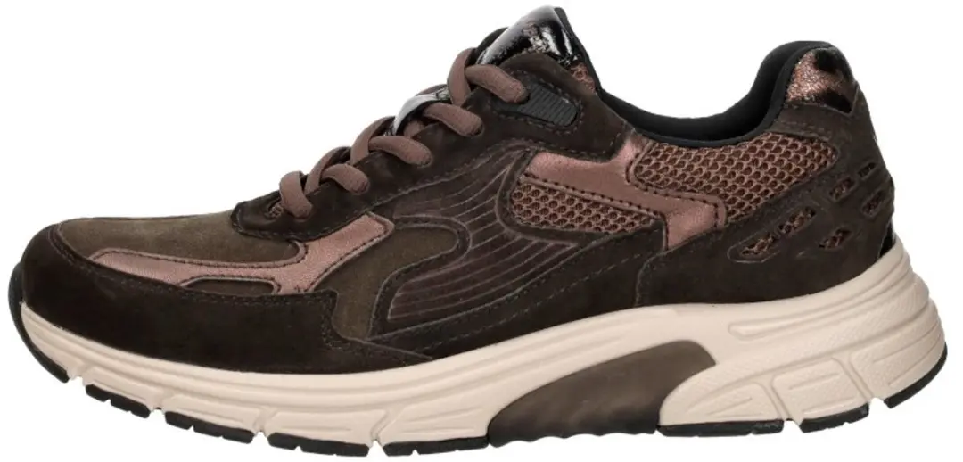 Gabor Rollingsoft Sneakers Suède - Bruin - Maat 8,5 - afbeelding 2 van 6