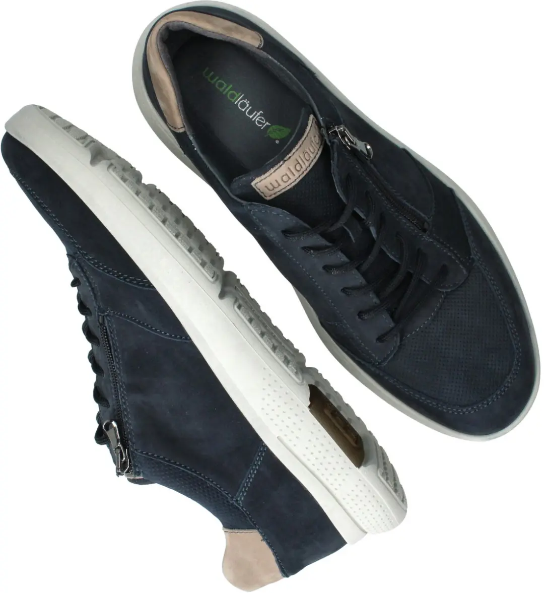 Wäldlaufer Heiko Sneakers - Blauw 40½ - afbeelding 4 van 6