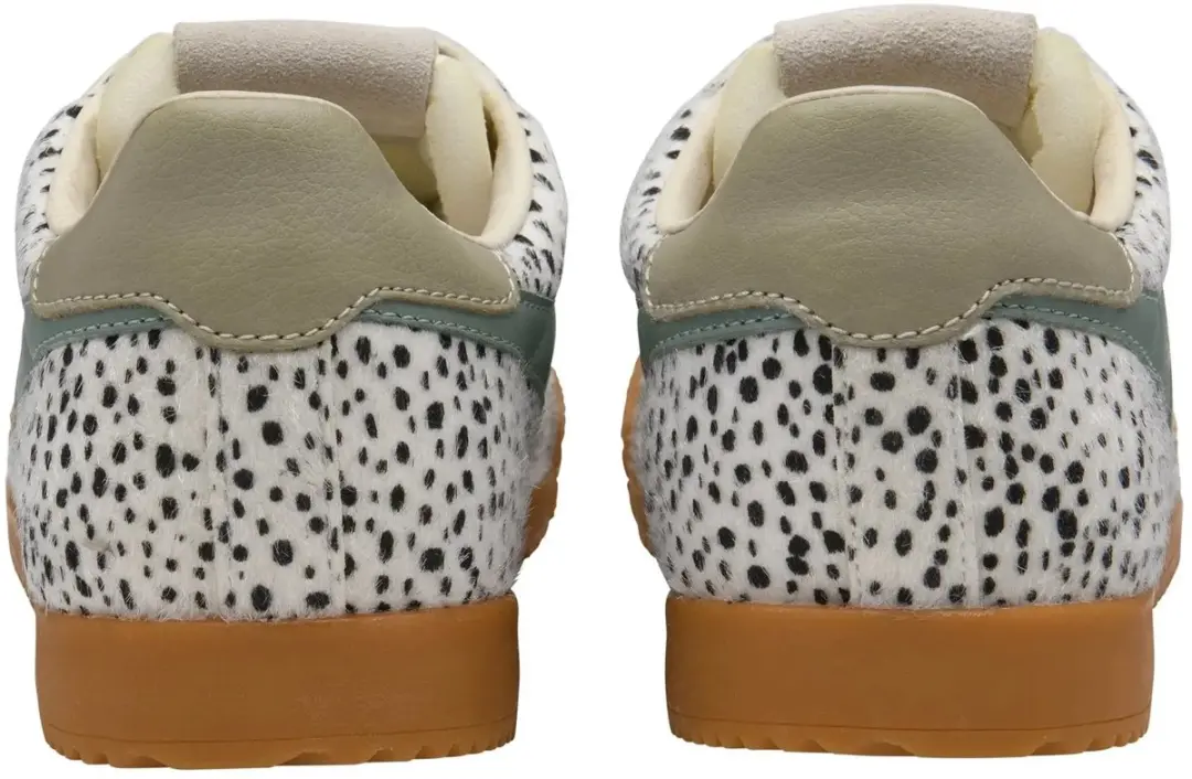 Gola Elan Savanna CLB867 Suède Damesschoenen - 40 - Cheetah/Grijs/Groen