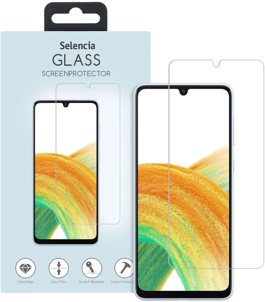 Selencia Screenprotector Samsung Galaxy A34 5G