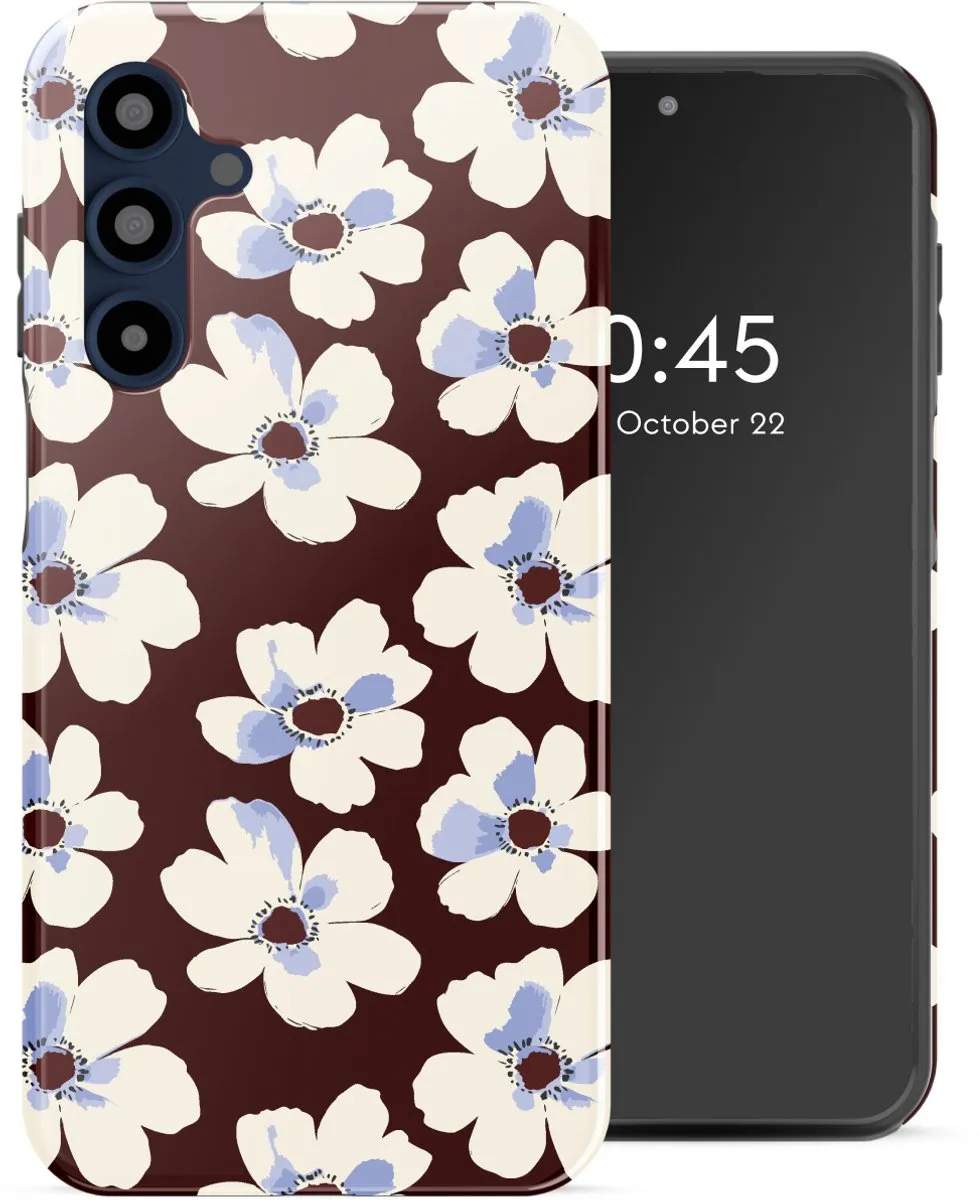 Selencia Hoesje Samsung Galaxy A16 Choco Flower Pop