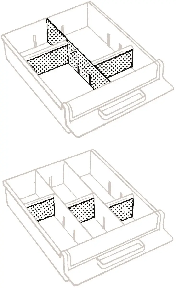 Raaco Tussenschot v. lade 4-800 (per 24) 24x80128
