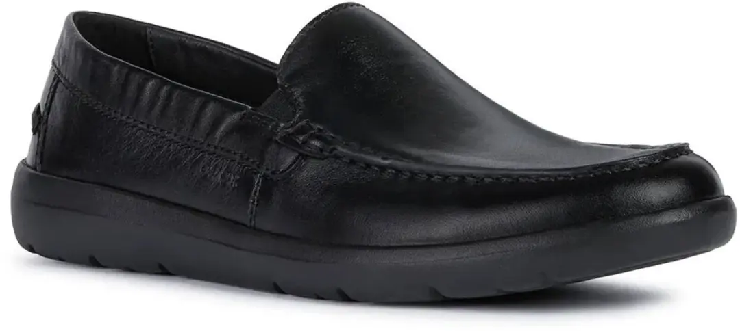 Geox Leitan Loafers Zwart EU 42 Man