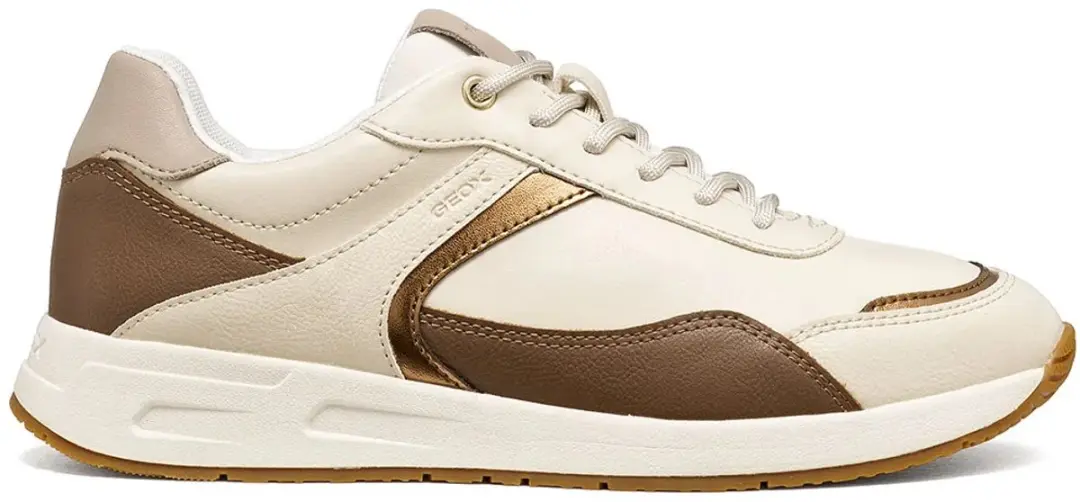 Geox Bulmya A Schoenen Beige EU 35 Vrouw