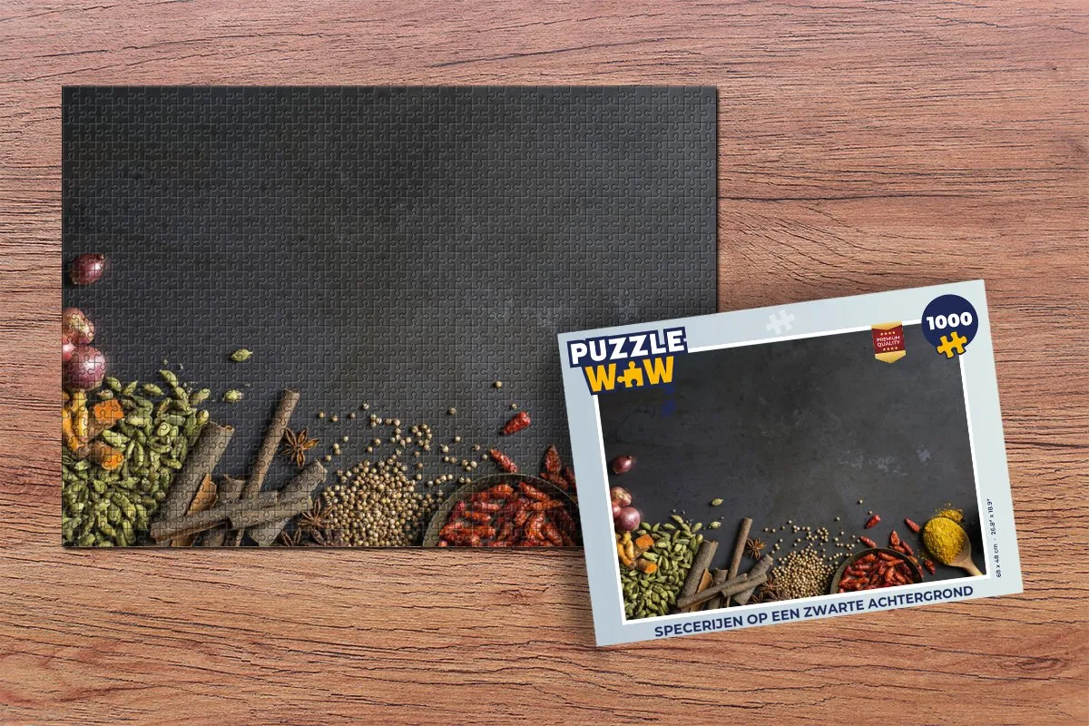 PuzzleWow Kruidenpuzzel 1000 Stuks - Multicolor