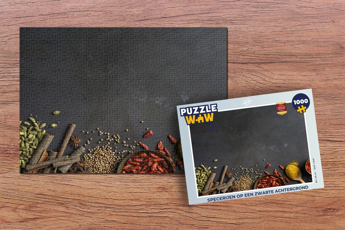 PuzzleWow Kruidenpuzzel 1000 Stuks - Multicolor