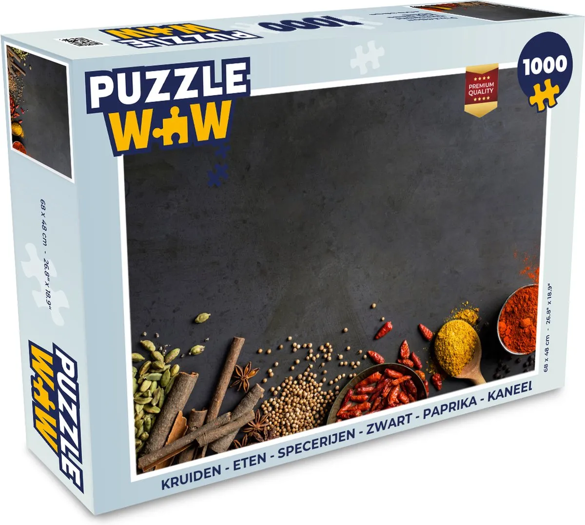 PuzzleWow Kruidenpuzzel 1000 Stuks - Multicolor