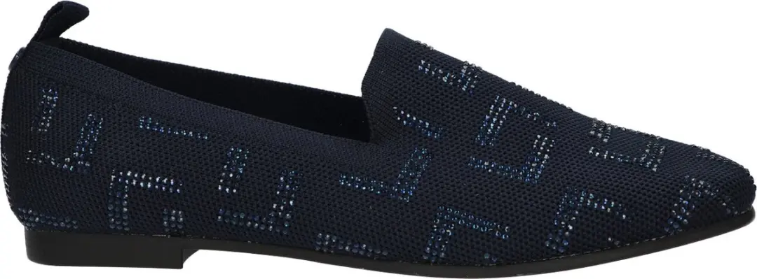 La Strada Loafer Donkerblauw Knitted