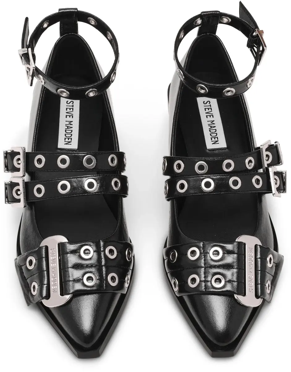 Steve Madden Grander Mocassins 41 - Zwart Crinkle - afbeelding 2 van 5